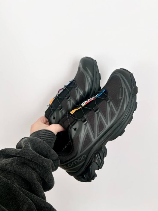 НОВИНКА ‼️ Salomon XT-6 Gore-Tex «All Black» premium  / мужские кроссовки соломон