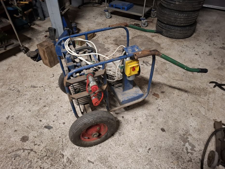 Hydrauliczna łuparka do drewna + agregat hydrauliczny - solidny