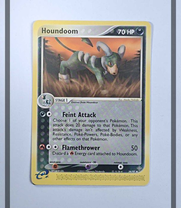 Houndoom 34/97 DR Pokemon ENG-NM