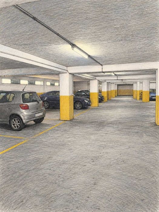 Arrenda lugar garagem - Monte da Virgem