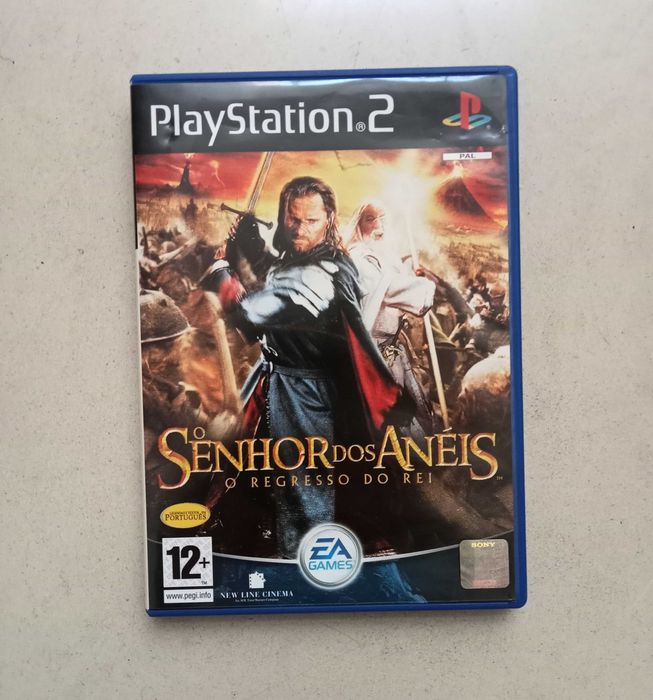 Jogo O Senhor dos Anéis para PS 2
