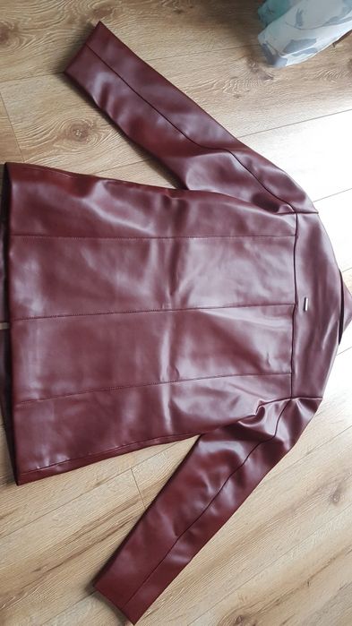 Deadwood Bradley India Blazer kurtka marynarka skóra naturalna red