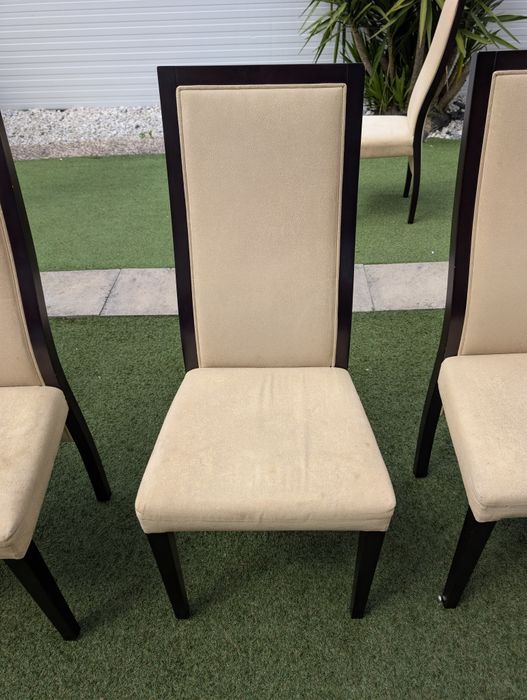 Conjunto de 6 cadeiras de sala de jantar