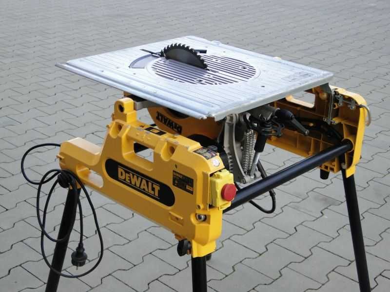 Pilarka UKOŚNICA PIŁA STOŁOWA DEWALT DW 743 Obracany stół 2 w1 Germany
