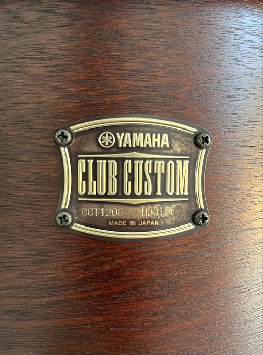 Bateria Yamaha Club Custom (Kapur) (sem hardware)