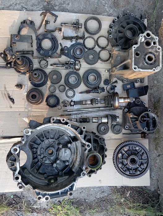 Коробка гольф 4 розібрана