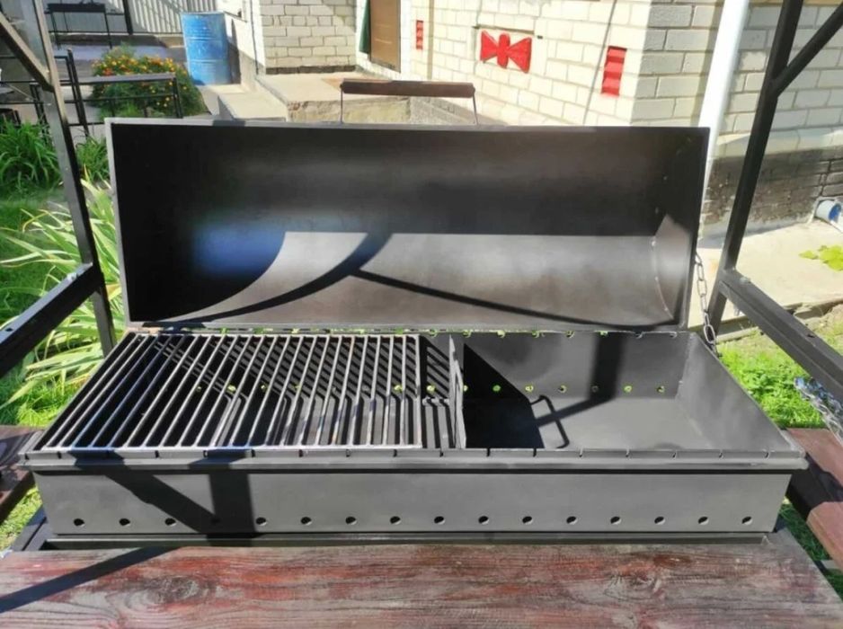 •5 мм•ВІД ЗАВОДУ•Мангал Барбекю с Крышей/Дахом/Кришою/ Крышкой