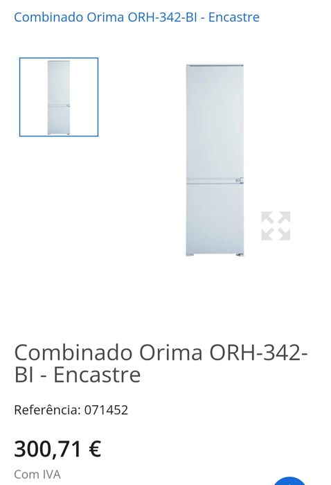 Novo frigorífico da orima