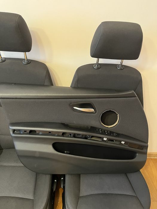 Fotele + boczki drzwi BMW E90 E91