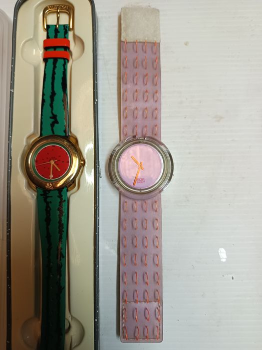 Relógios Swatch e Benetton