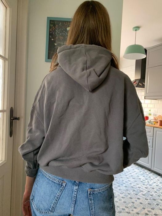 Bluza zielona z nadrukiem