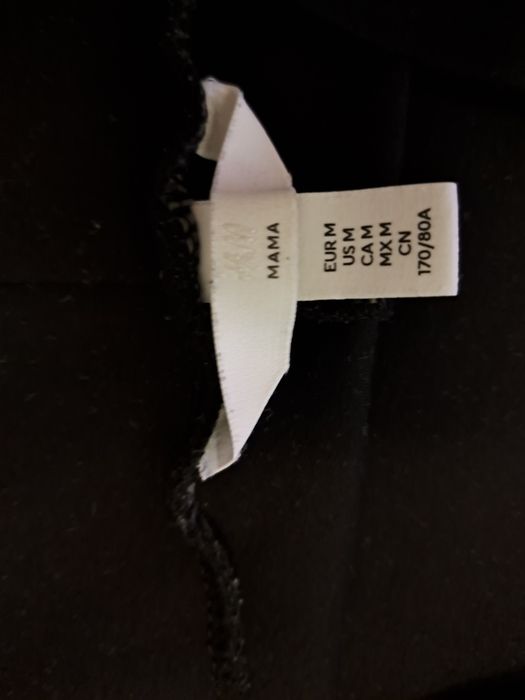 Fantastyczne ciazowe spodnie flare z H&M