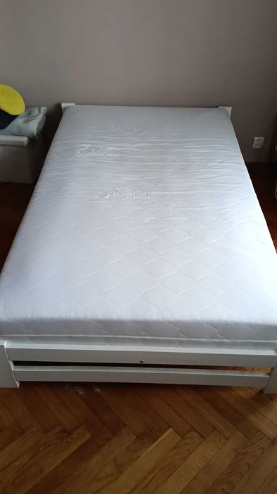 Łózko Stelażowe 120x200 z materacem