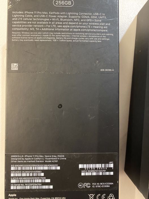iPhone 11 Pro Max 256 гб б/у отличное состояние графит