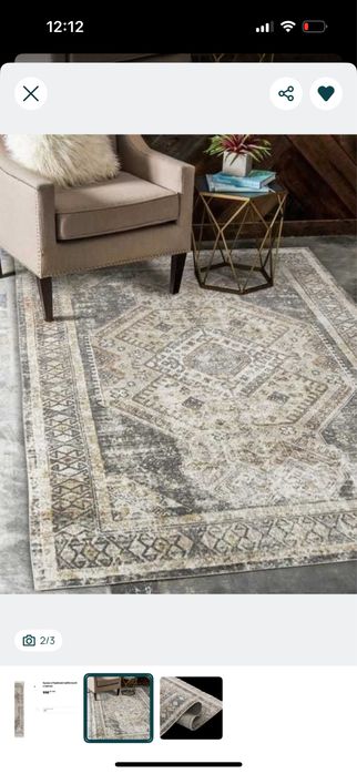 Duzy dywan boho 3x4m nowy