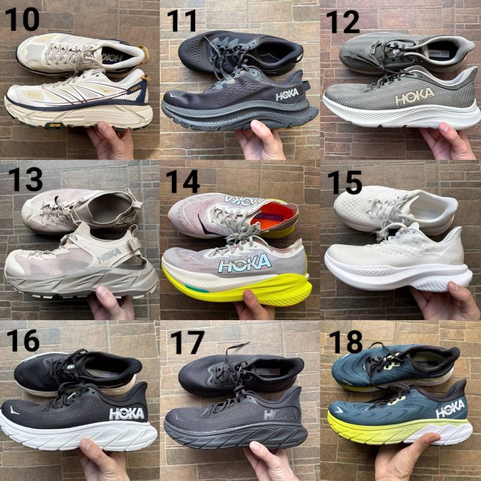 Оригінальні Сток Hoka Nike Бігові Кросівки Черевики  Розміри 46-46.5