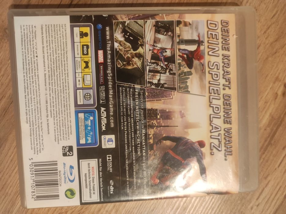 Gra spiderman ps3