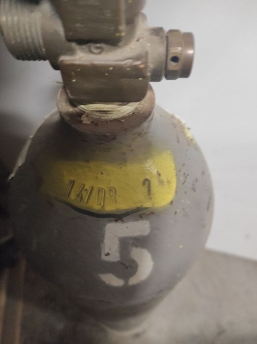 Butla syfon 80 cm CO2 pusta