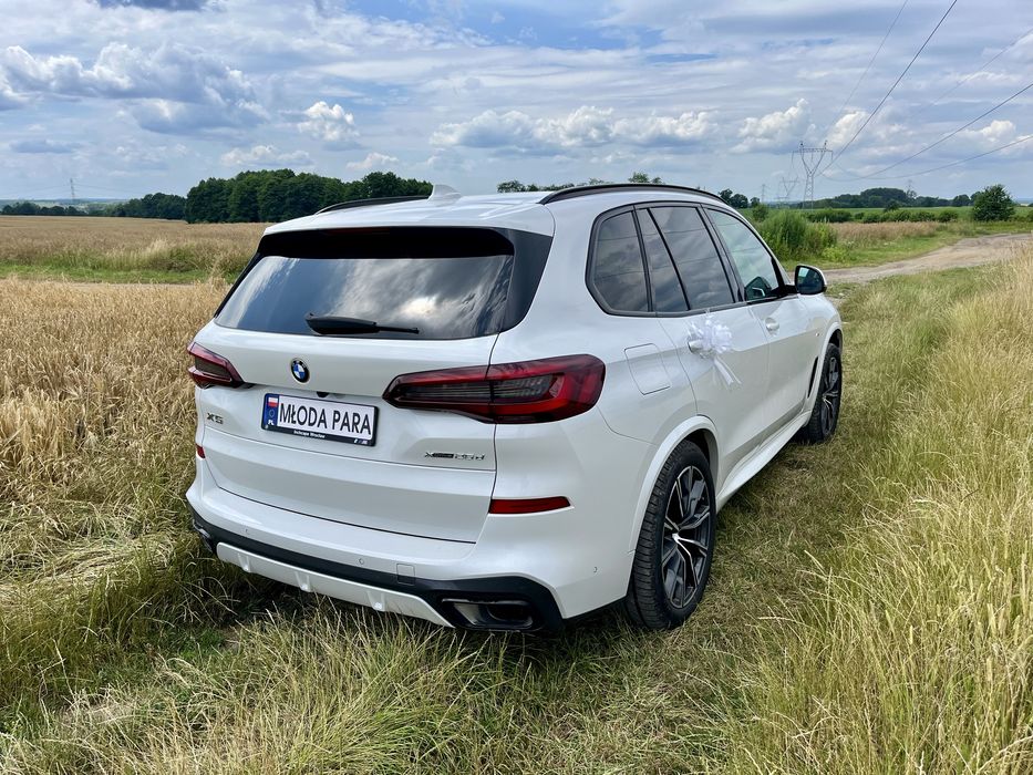 Samochod do slubu Biale BMW lub Volvo