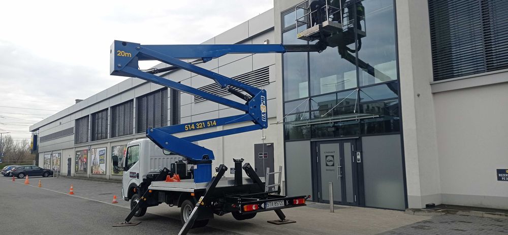 Wynajem zwyżki, podnośnik koszowy 19-27 m Chorzów