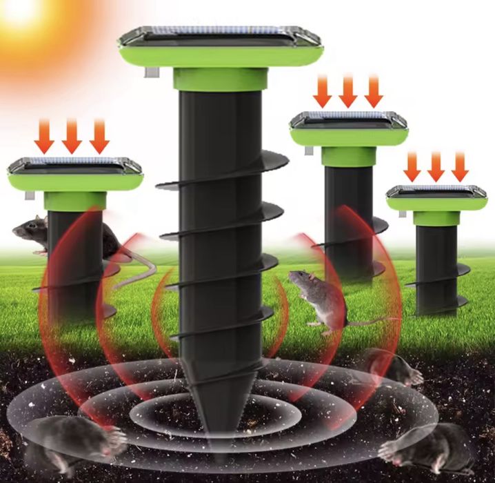 Repelente toupeiras solar