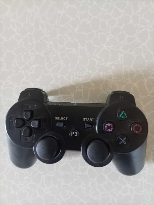Comando Sem Fios P3 / PS3 DualShock (Preto)