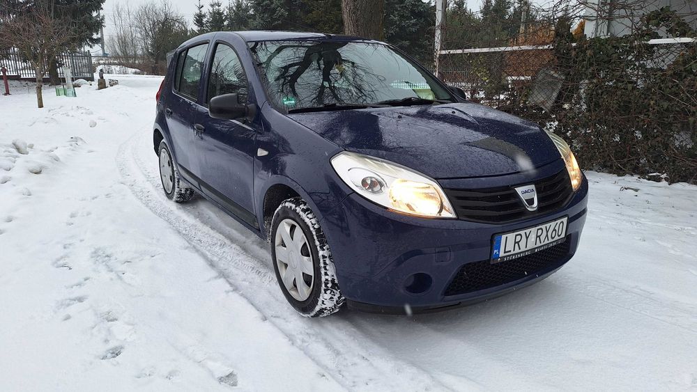 Dacia sandero 1.2 benzyna, hak