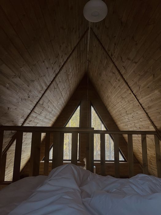 Відпочинок.Оренда будинку А-Фрейм біля озера Велимче Соловичі