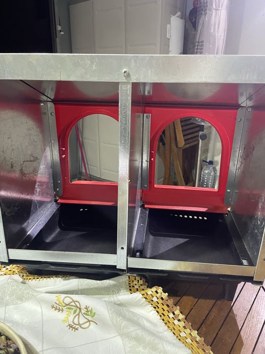 Caixa para galinhas poedeiras