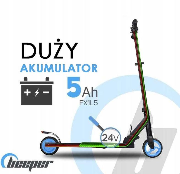 Hulajnoga elektryczna Beeper Lite FX1L5