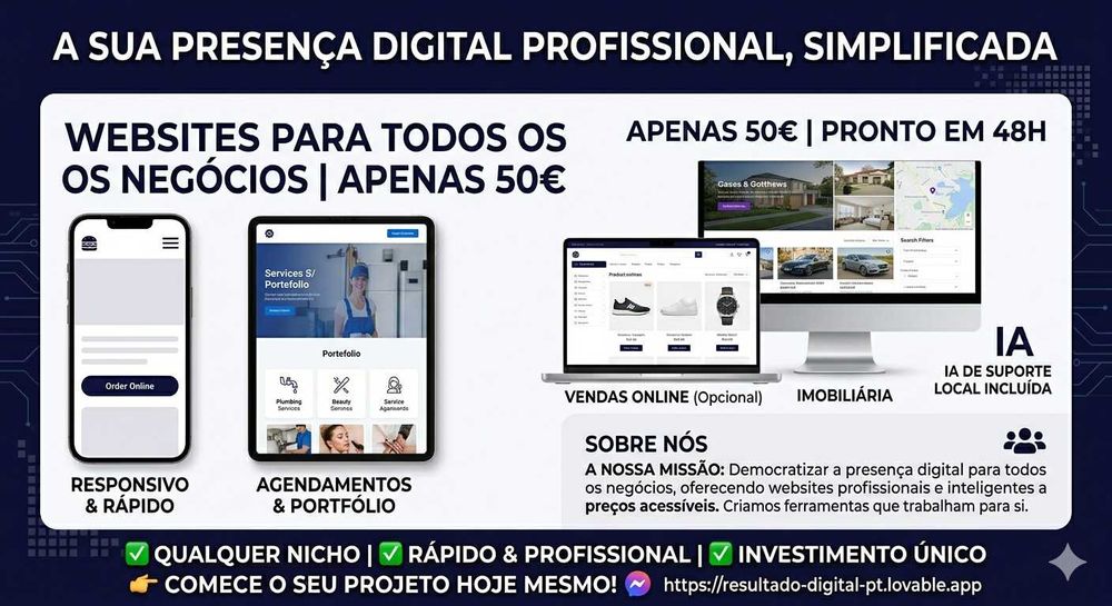 Website Profissional em 48h