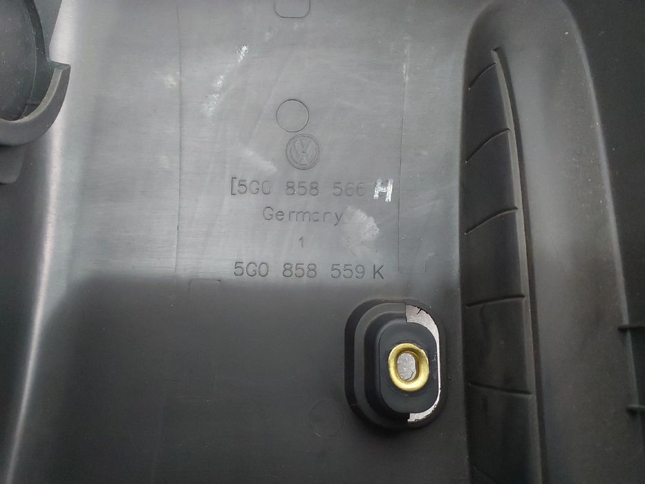 Blindagem da coluna de direção / plásticos do volante VOLKSWAGEN Golf