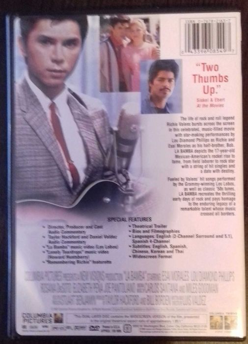 Dvd Filme raro La Bamba