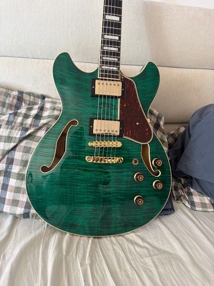 Ibanez  AS93FM com setup profissional