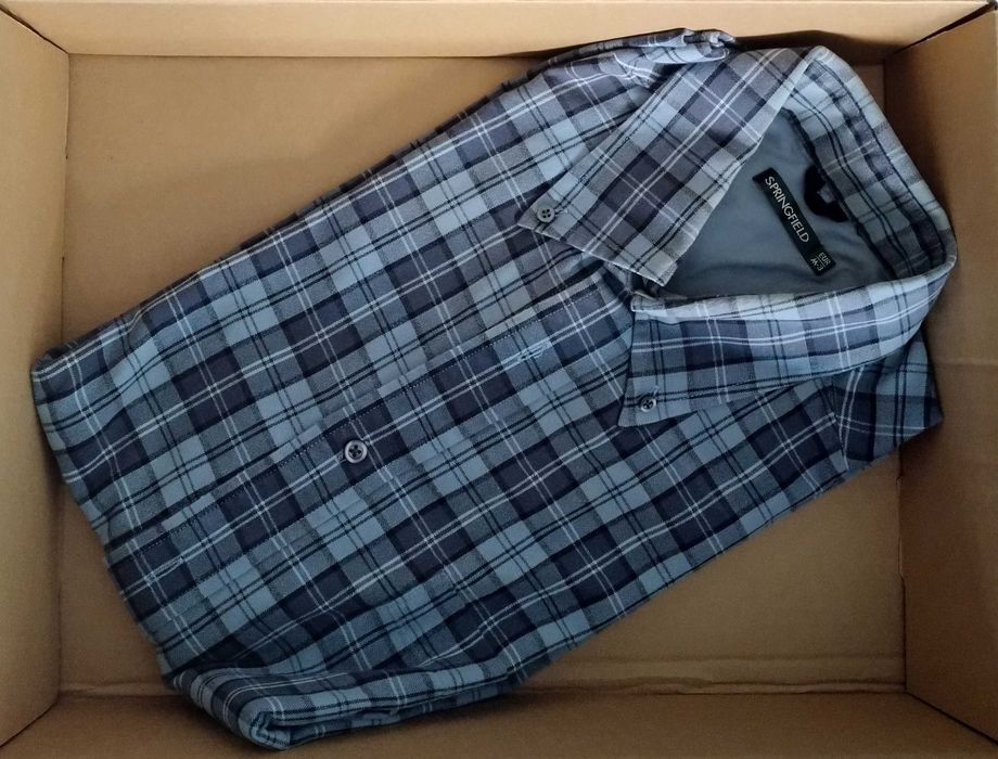 Springfield em Xadrez Azul (Original)