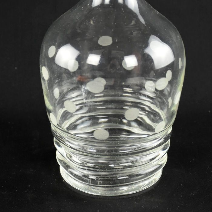 Garrafa em vidro Arte Nova