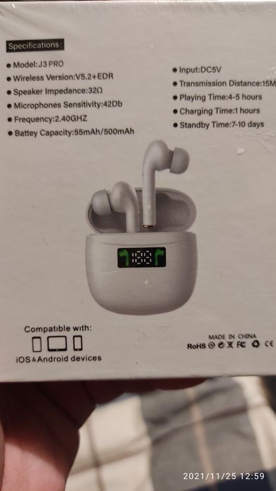 J3 Pro Bluetooth Headphones with LCD Display and 500mAh Battery, Bluetooth 5.264751908270337122