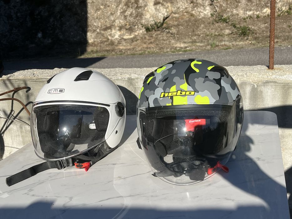 vendo capacetes semi novos