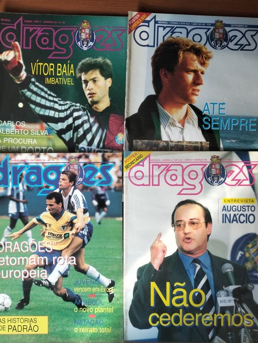 Antigas Revistas Dragões FC Porto