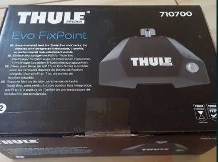 Nowe zapakowane oryg 7107 Thule Evo Fixpoint stopy bagażnika 710700