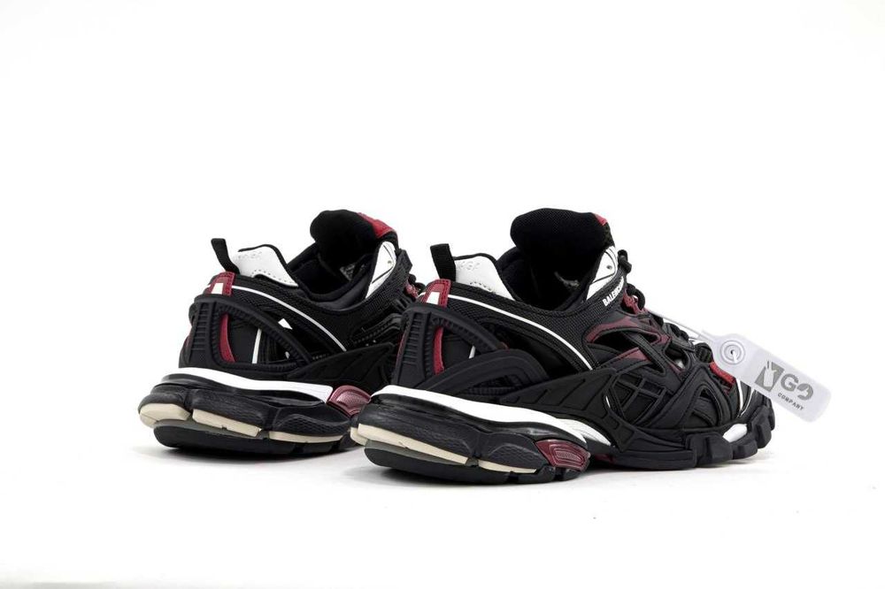 Мужские кроссовки Balenciaga Track 2.0 Black Red 41-45 Новинка Осени!