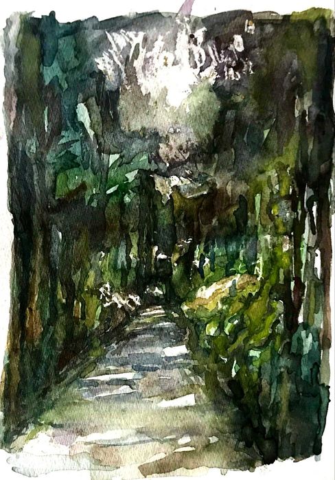 Akwarela. Bardzo tanio!