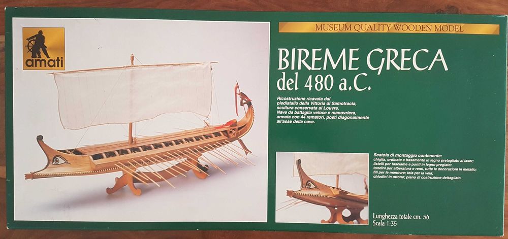 KIts modelismo AMATI barcos / navios em madeira