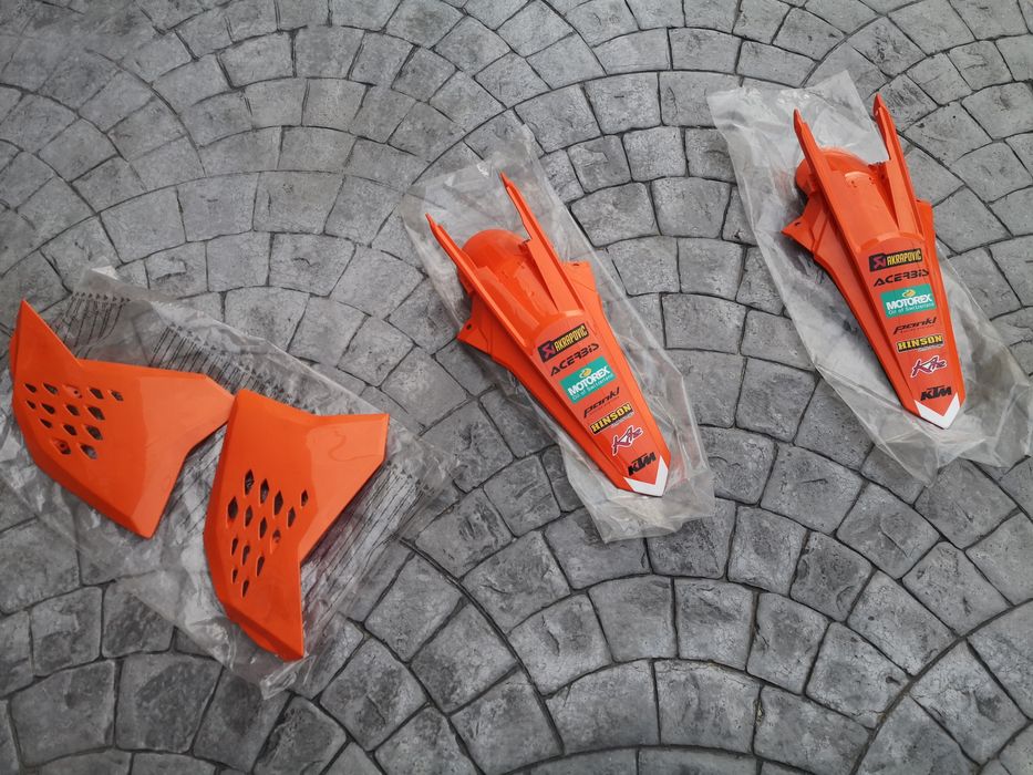Kit plásticos novos polisport ktm exc 125
