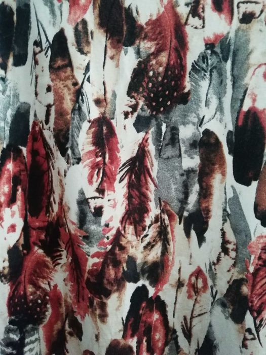 Túnica camisola estampada assimétrica, Salsa S