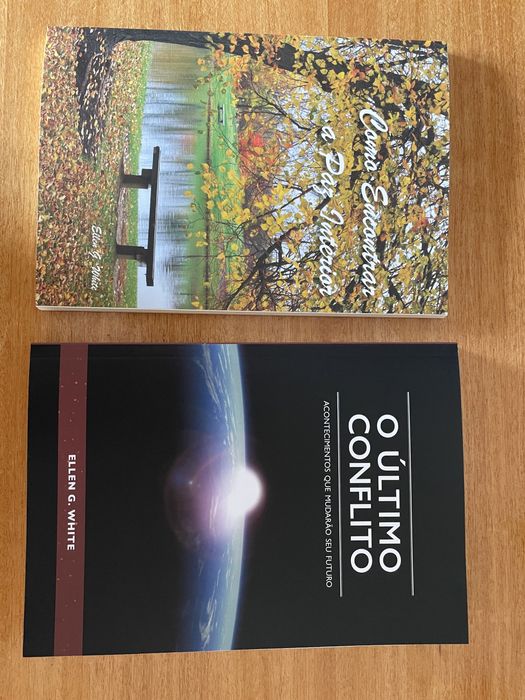 Livros “Como encontrar a paz interior” e “ O Ultimo Conflito”
