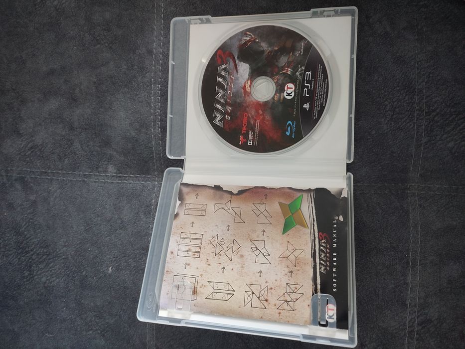 Диск Ninja Gaiden 3 на Playstation 3