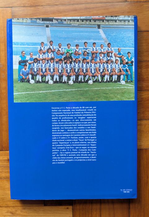 Livro F.C. Porto - A Década de Ouro (Álbum 89/90) - Manuel Dias