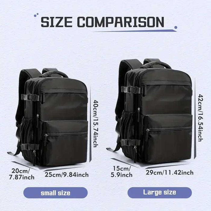 Вакуумний рюкзак для подорожей Ryanair ручная кладь/поклажа