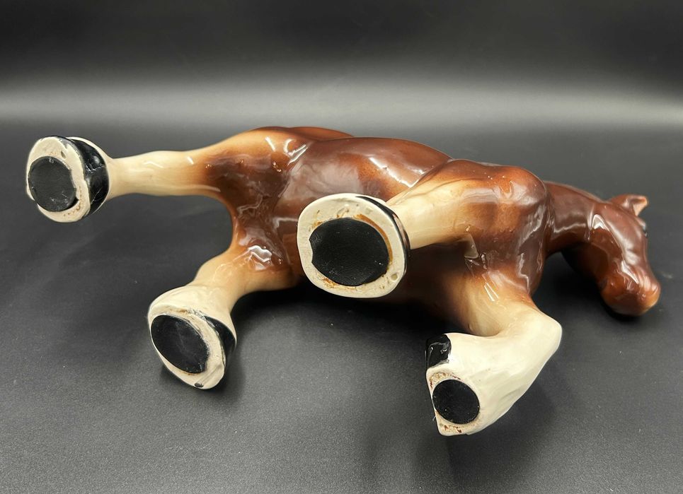 Figurka porcelanowa „Koń rasy Shire” Anglia